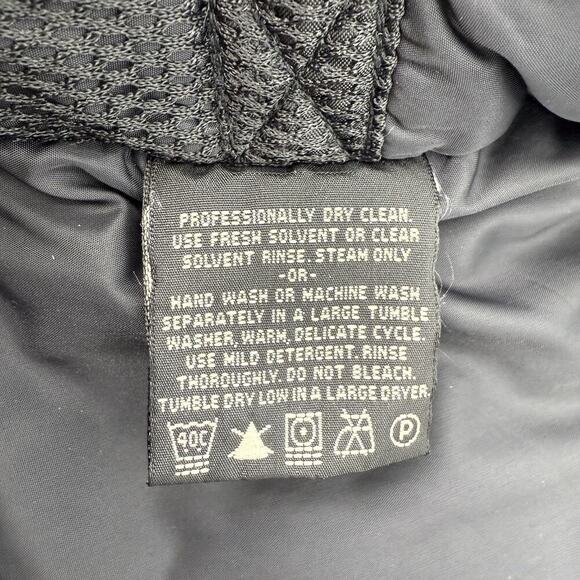 Vintage Eddie Bauer Navy Jacket Men’s XL Goose Down Coat Hooded Puffer Parka - Picture 6 of 16